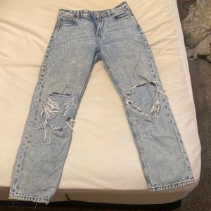 American Eagle US 4 Mom Straight Jean
